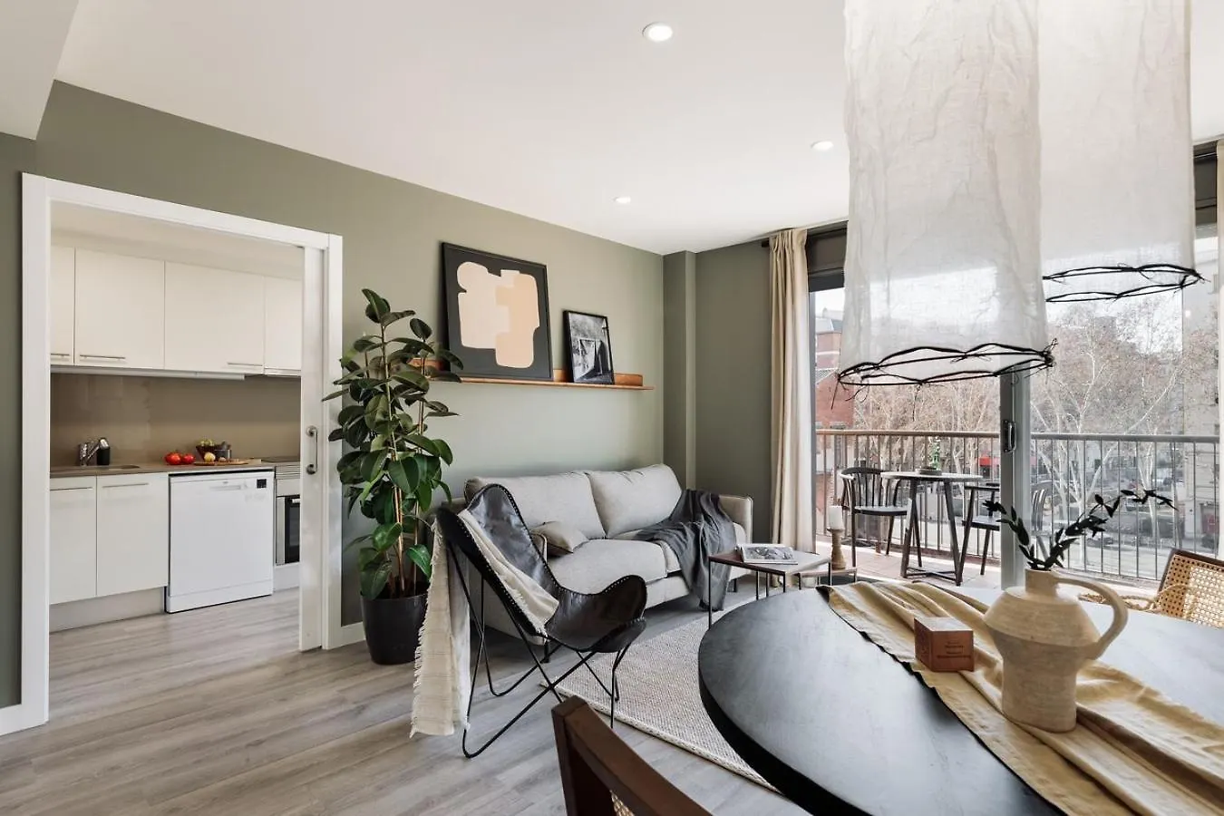 Oreneta - 1 Bedroom And Pool In Les Corts Barcelona Apartamento